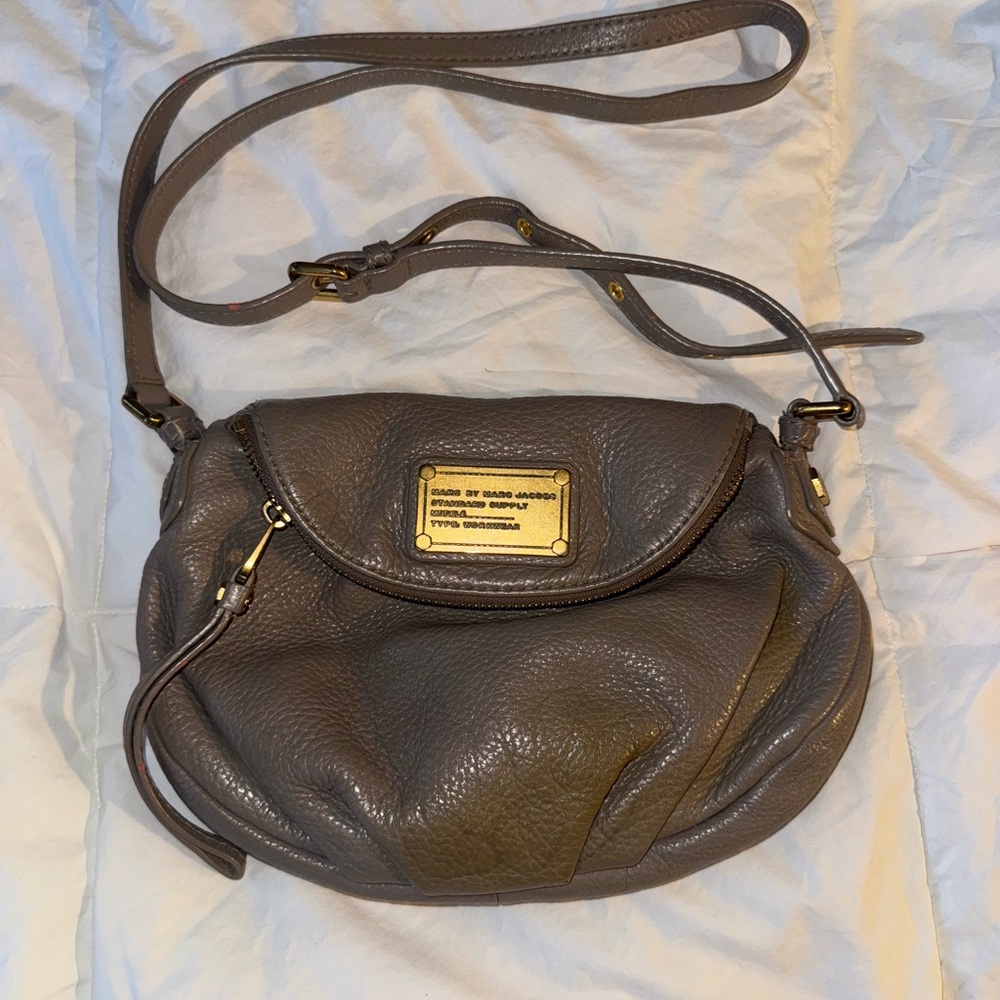 Marc By Marc Jacobs Gray Crossbody Bag